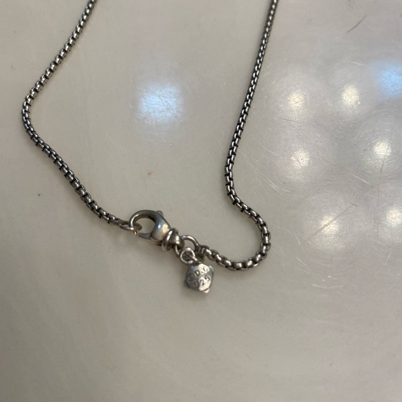 David Yurman Black Onyx & Diamond Necklace - Picture 5 of 9